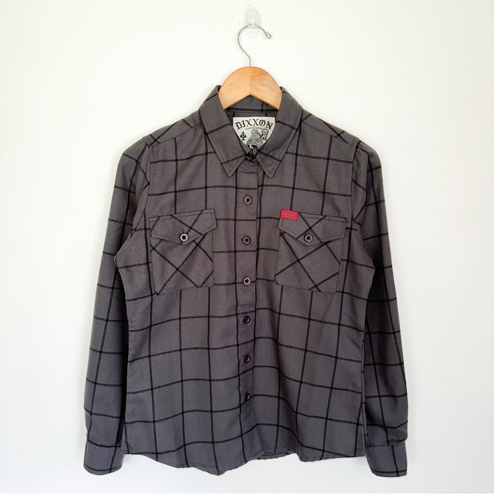 DIXXON flannel company women’s Lafayette plaid button down shirt